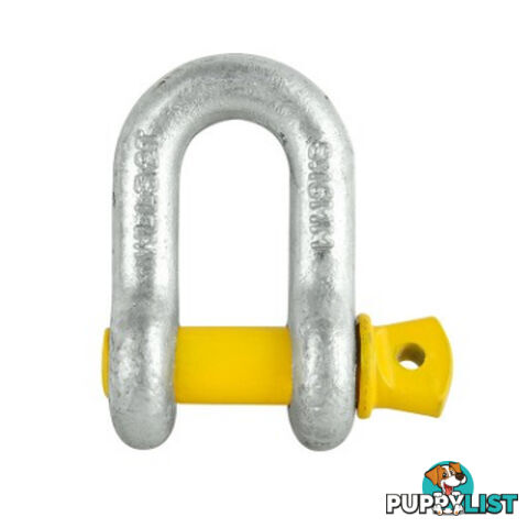D SHACKLE RATED 16MM GALV (3.2T WLL) 86863