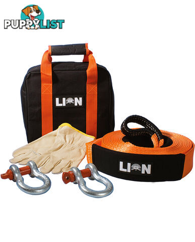 4WD RECOVERY KIT, 5PC, HEAVY DUTY, 11,000KG LA400C5