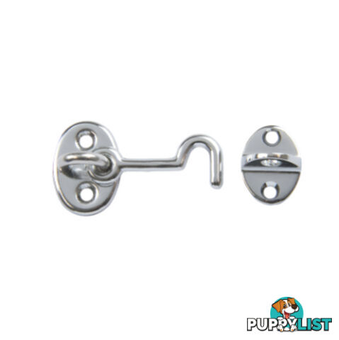 CABIN HOOK & EYES BRASS CP 50MM 879190