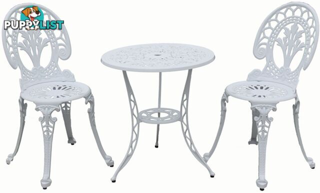 3 PCS BISTRO SETTING WHITE