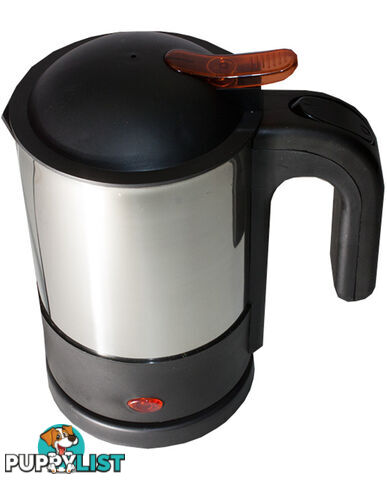 CAR KETTLE, STAINLESS STEEL, DETACHABLE BASE 12V LA527B