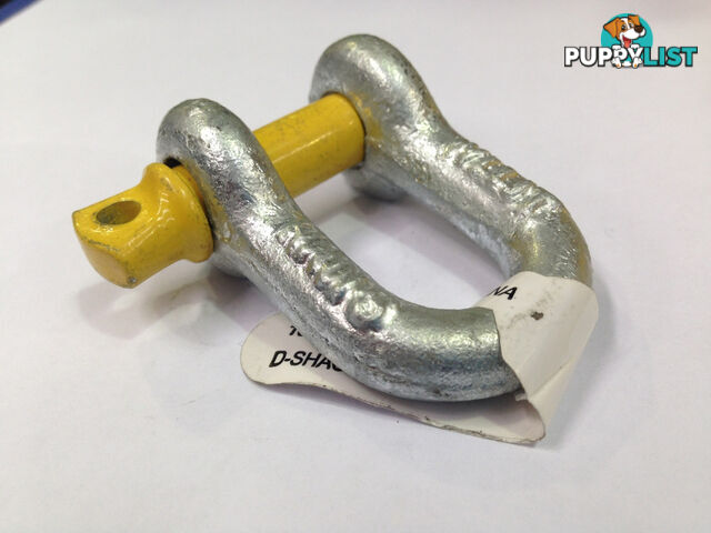 10MM RATED D SHACKLES RATED TO 1TON