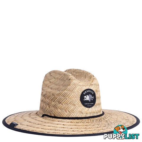 DESOLVE SNAPPY STRAW HAT