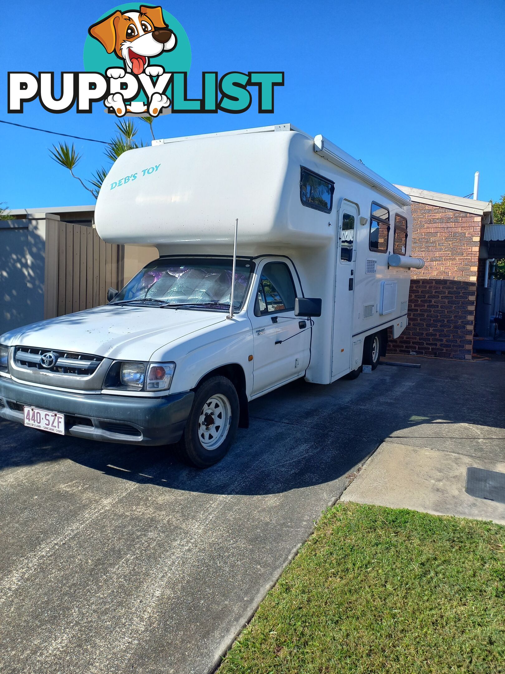 Matilda Crystal III 2002 Motorhome Toyota motor n cabin