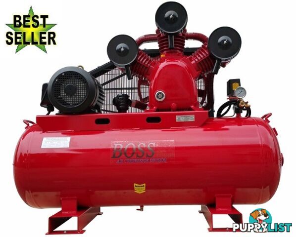 BOSS 52CFM/ 10HP Workshop Air Compressor 300L Tank