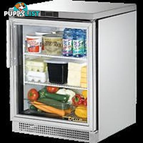 True TUC24G Glass Door Under Counter Fridge