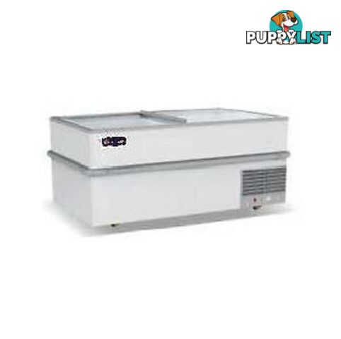 Crusader CSD530 Glass Sliding Lid Island Freezer Normally $2789