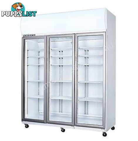 Skope SK1500-2, 3 x Glass Door Fridge Normal RRP $10965 + GST