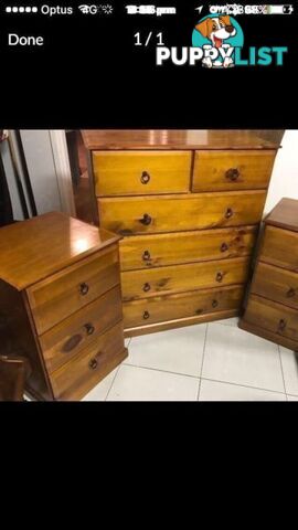 Chest of drawers tallboy bedside tables furniture