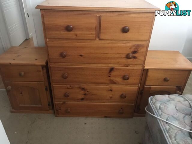 Chest of drawers tallboy bedside tables furniture