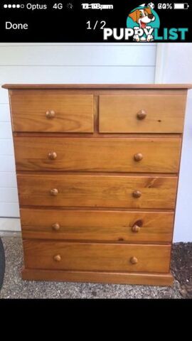 Chest of drawers tallboy furniture