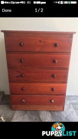 Chest of drawers tallboy