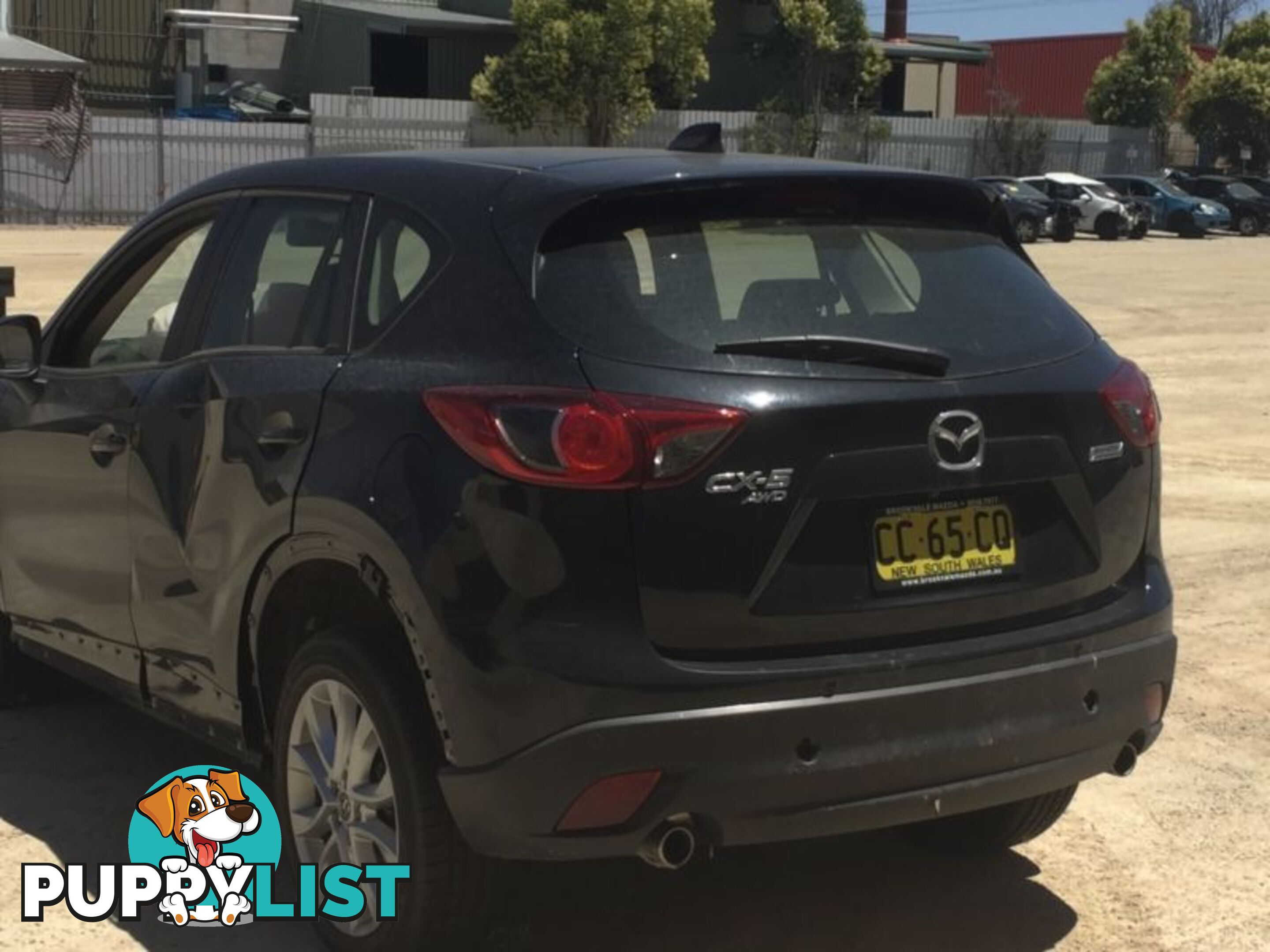 Mazda CX-5 now wrecking