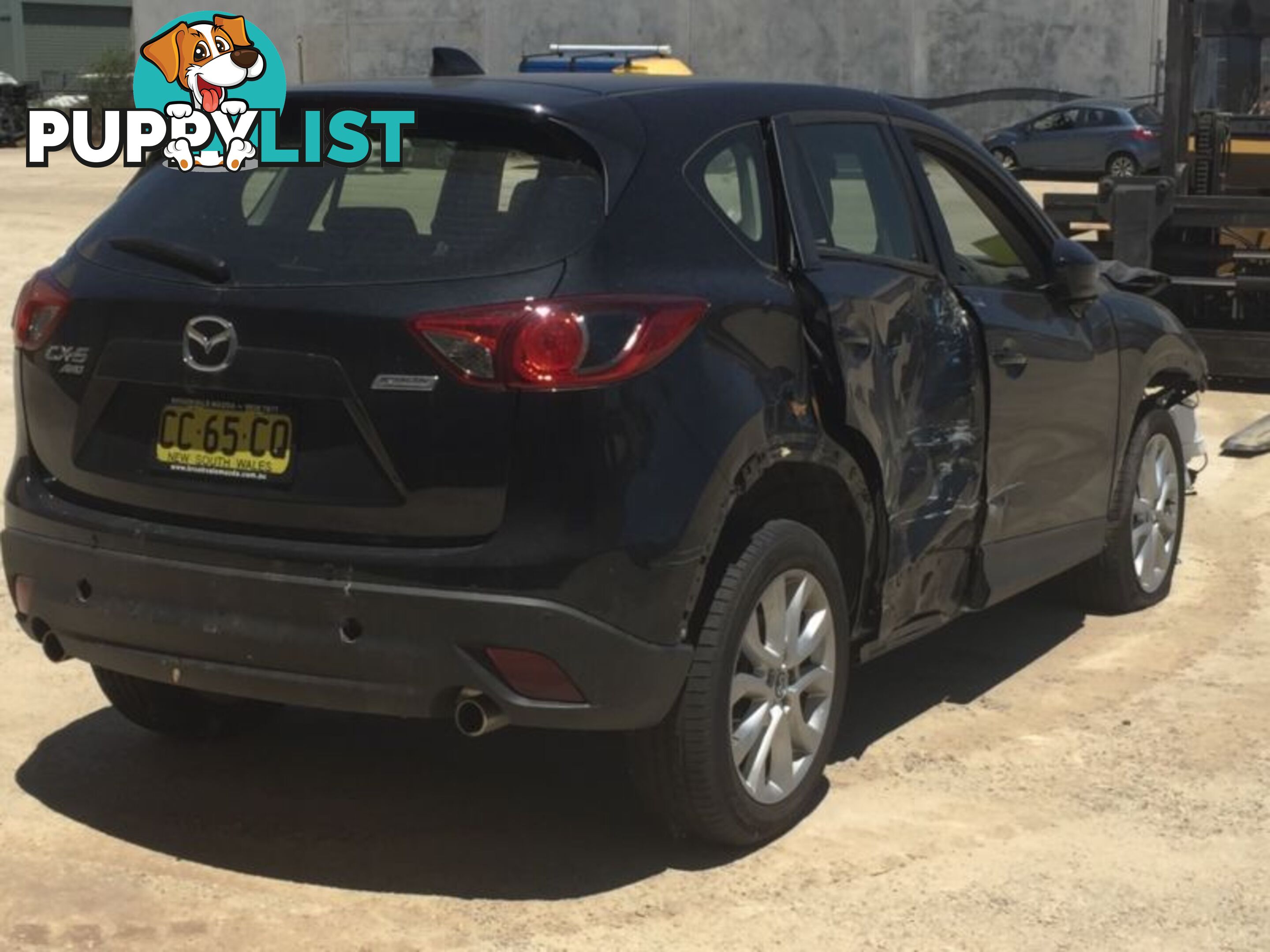 Mazda CX-5 now wrecking