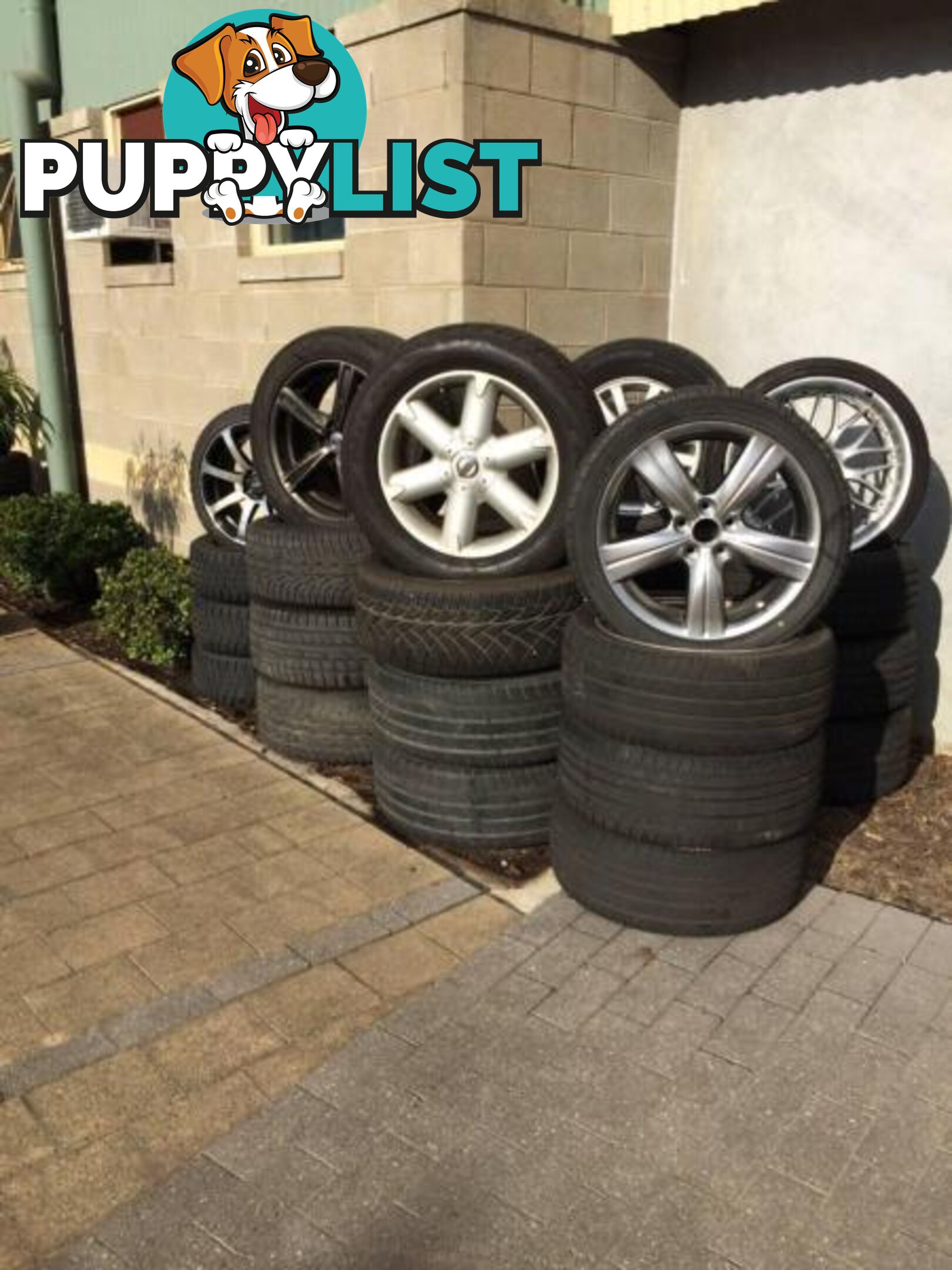 ASSORTED TYRES AND RIMS