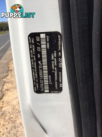 2003, Ford Transit T300 Wrecking Now