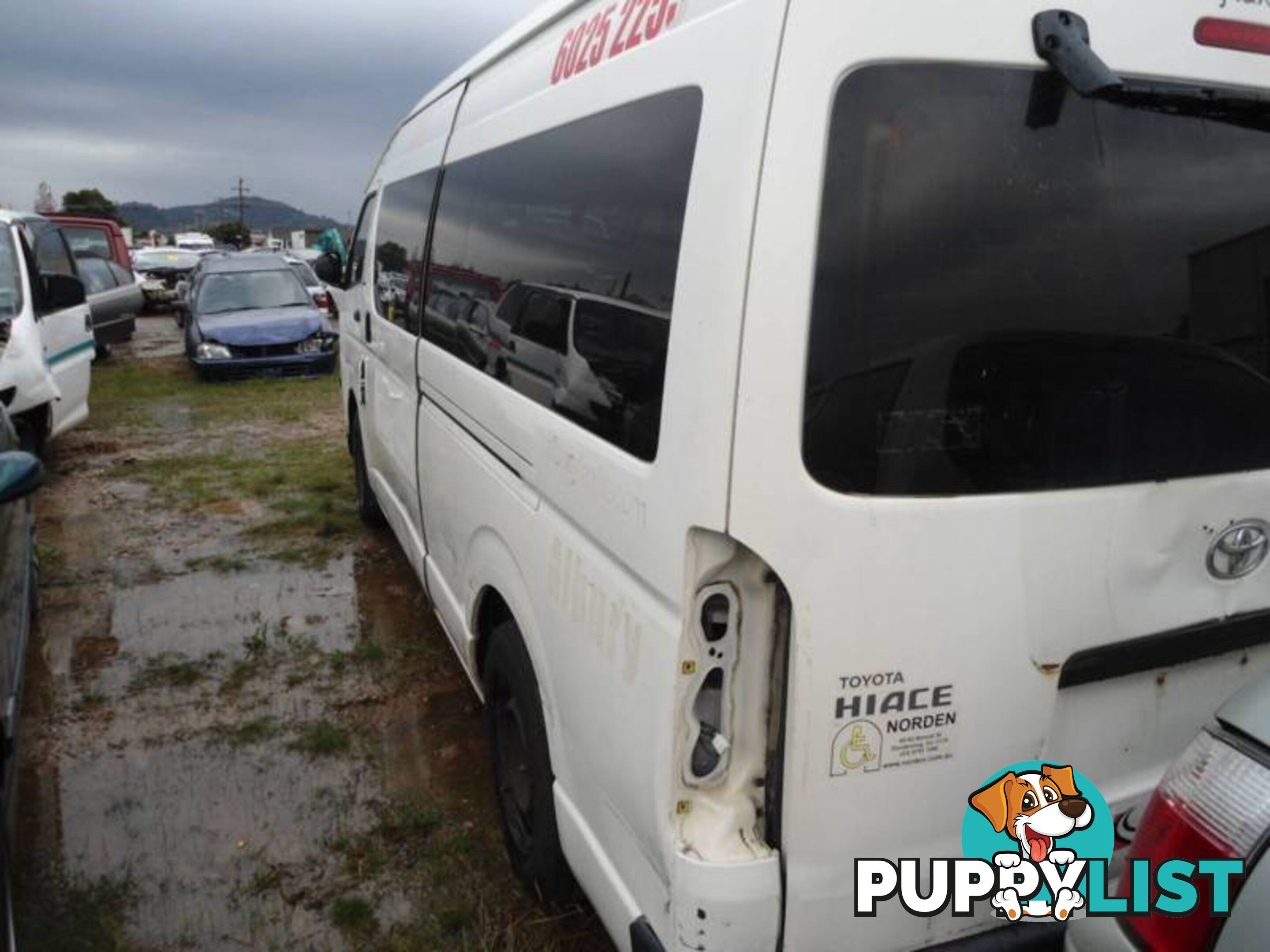 2010 Toyota Hiace Van NOW DISMANTLING