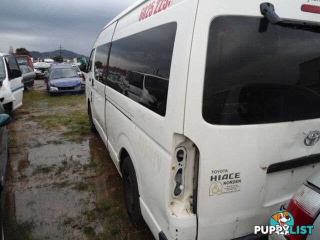 2010 Toyota Hiace Van NOW DISMANTLING