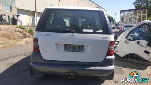 2000, Mercedes-Benz ML -270 Cdi Wrecking Now