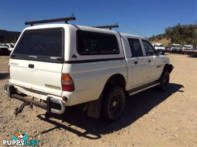 08/04, Mitsubishi, Triton, Utility Dual Cab Wrecking Now