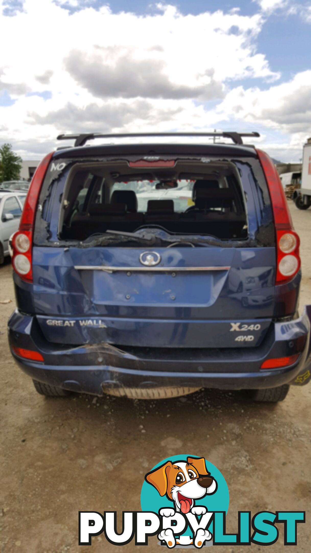 2011, Great Wall X240 4WD Wrecking