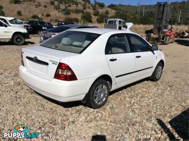 2003, Toyota Corolla Sedan Wrecking Now