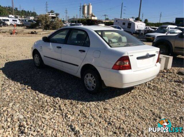 2003, Toyota Corolla Sedan Wrecking Now