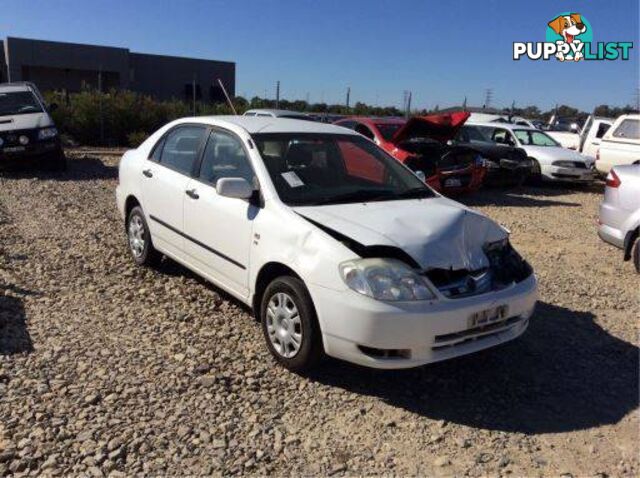 2003, Toyota Corolla Sedan Wrecking Now