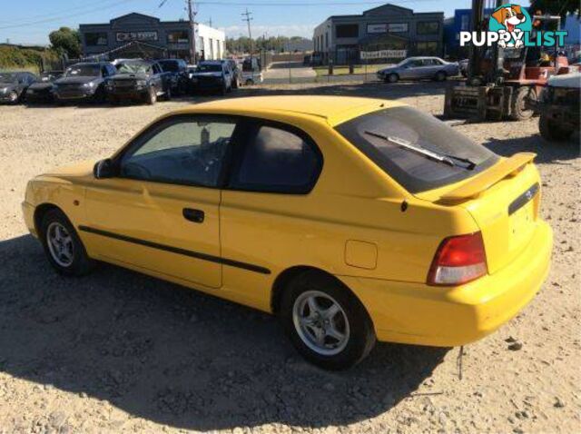 2001, Hyundai Accent , Hatchback Wrecking Now