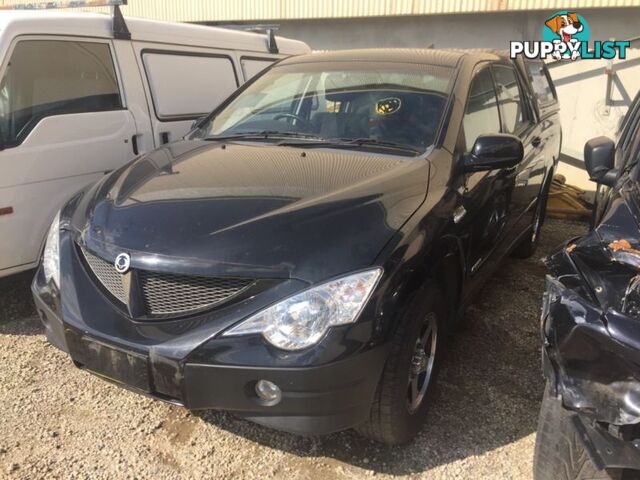 2009 SSANGYONG ACTYON SPORTS TRADIE (4x4) Q100 MY08 DOUBLE CAB UTILITY