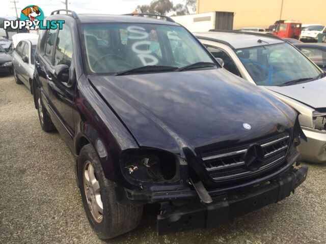 2002 MERCEDES-BENZ ML 500 LUXURY (4x4) W163 4D WAGON