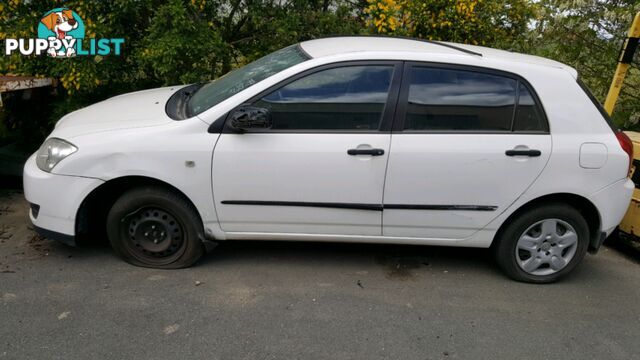 2006 Toyota Corolla Ascent Wrecking