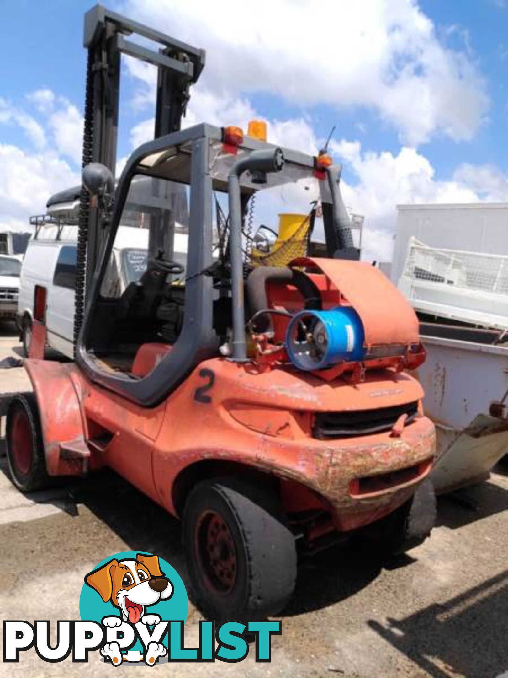 LINDE FORKLIFT 4 TON