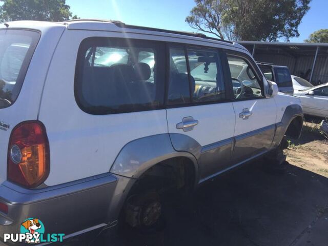 2002, Hyundai Terracan 7 Seater Wrecking