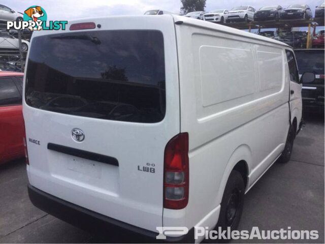 Description	01/16, Toyota, Hiace, Van Wrecking Now