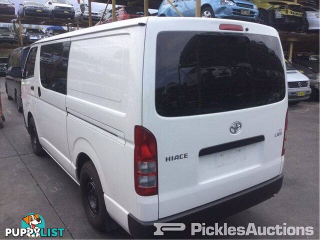 Description	01/16, Toyota, Hiace, Van Wrecking Now