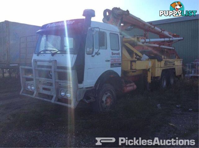 08/78, Mercedes Benz, 2224, 6 x 4, Concrete Line Pump