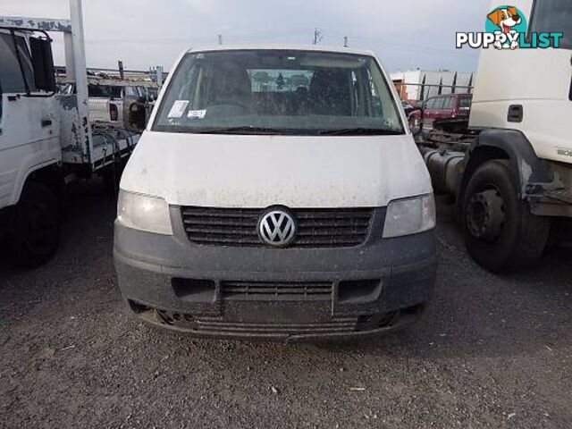 09/08, Volkswagen, Transporter, 4x2, Dual Cab Table Top Wrecking