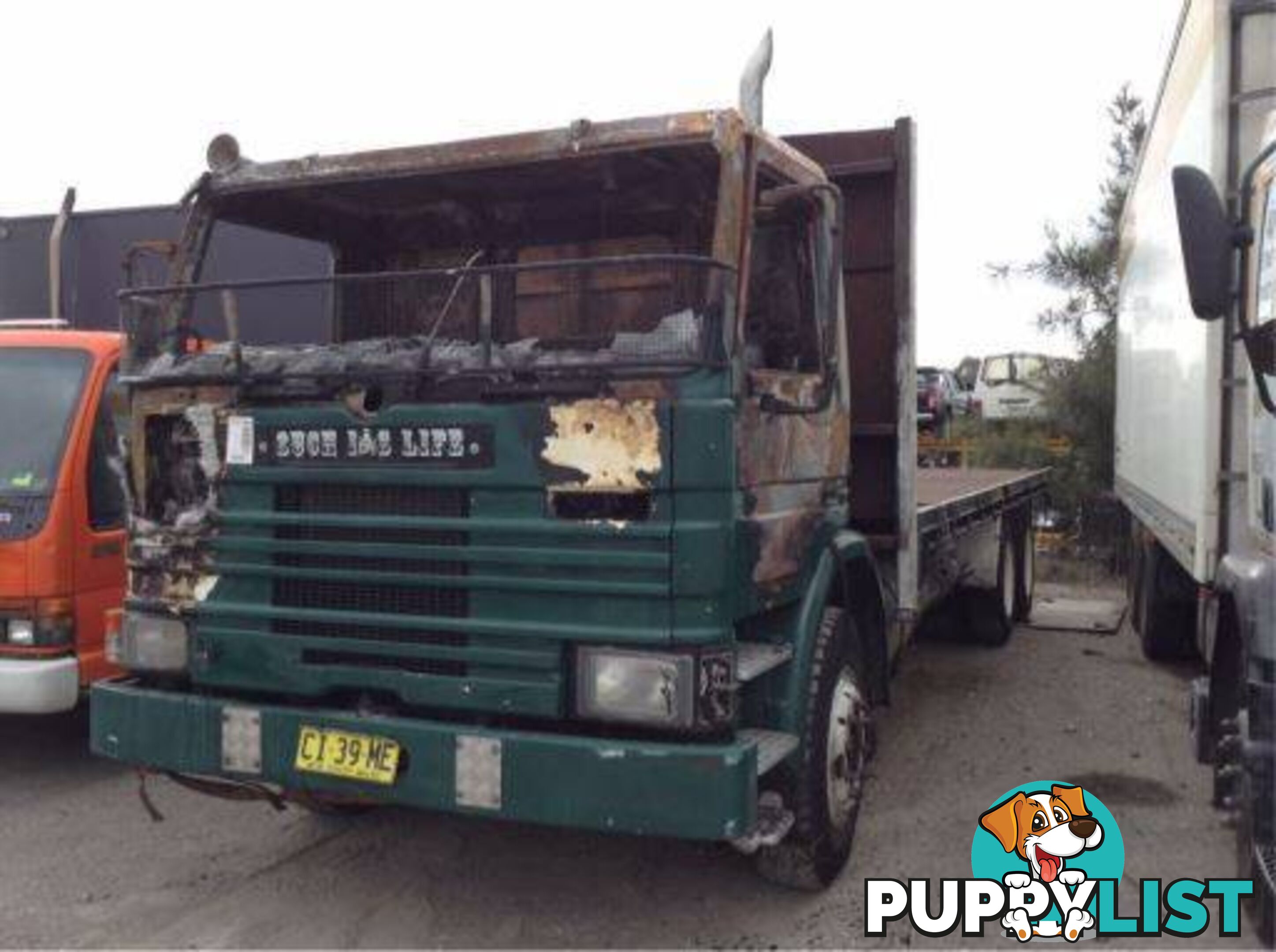 1984 , Scania, P82M, 6x2, Table Top (Day Cab) Wrecking Now