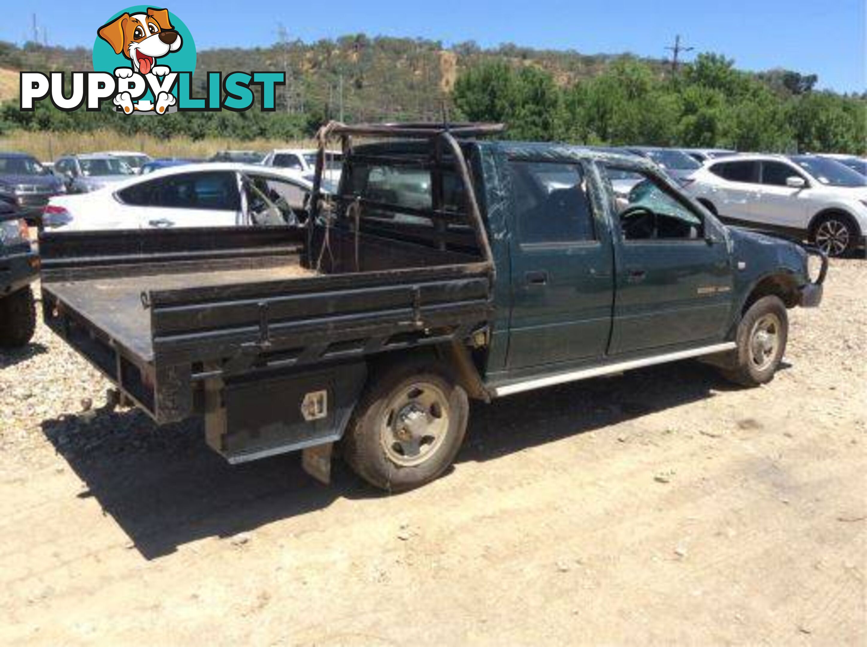 2002, Holden Rodeo Cab Chassis Dual cab Wrecking Now