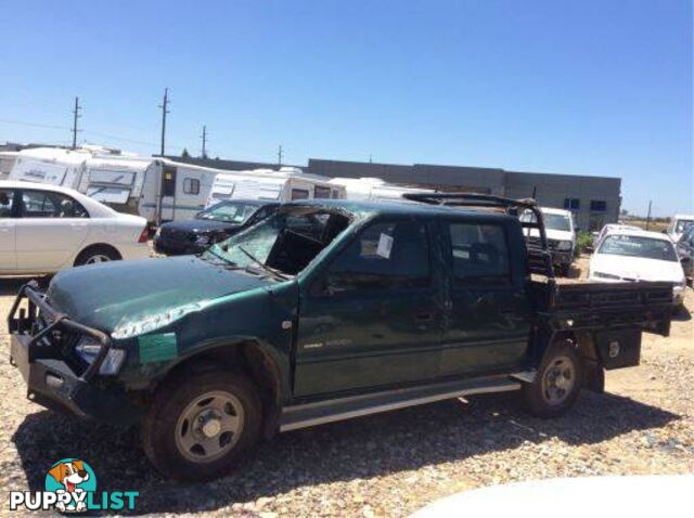 2002, Holden Rodeo Cab Chassis Dual cab Wrecking Now