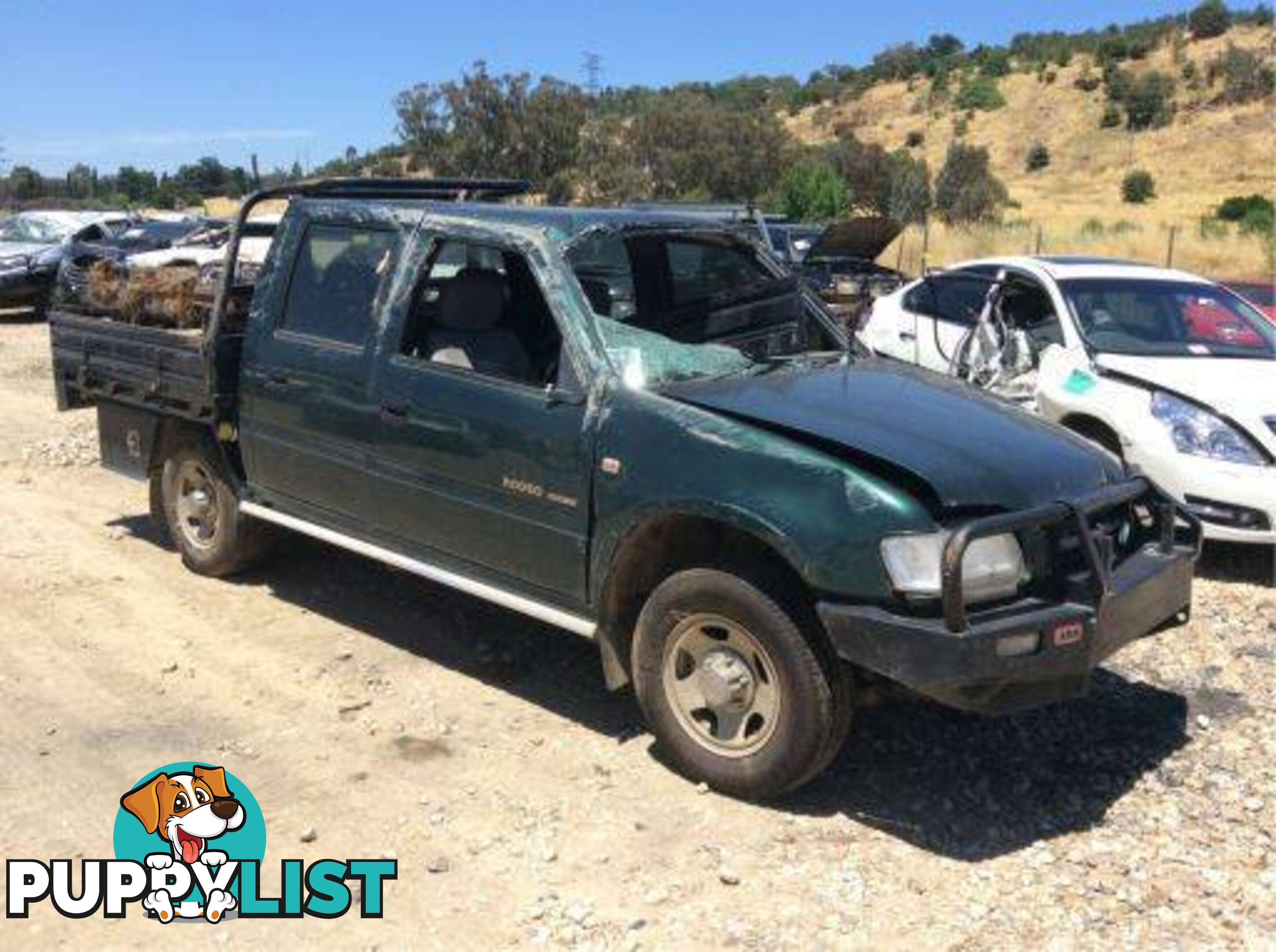 2002, Holden Rodeo Cab Chassis Dual cab Wrecking Now