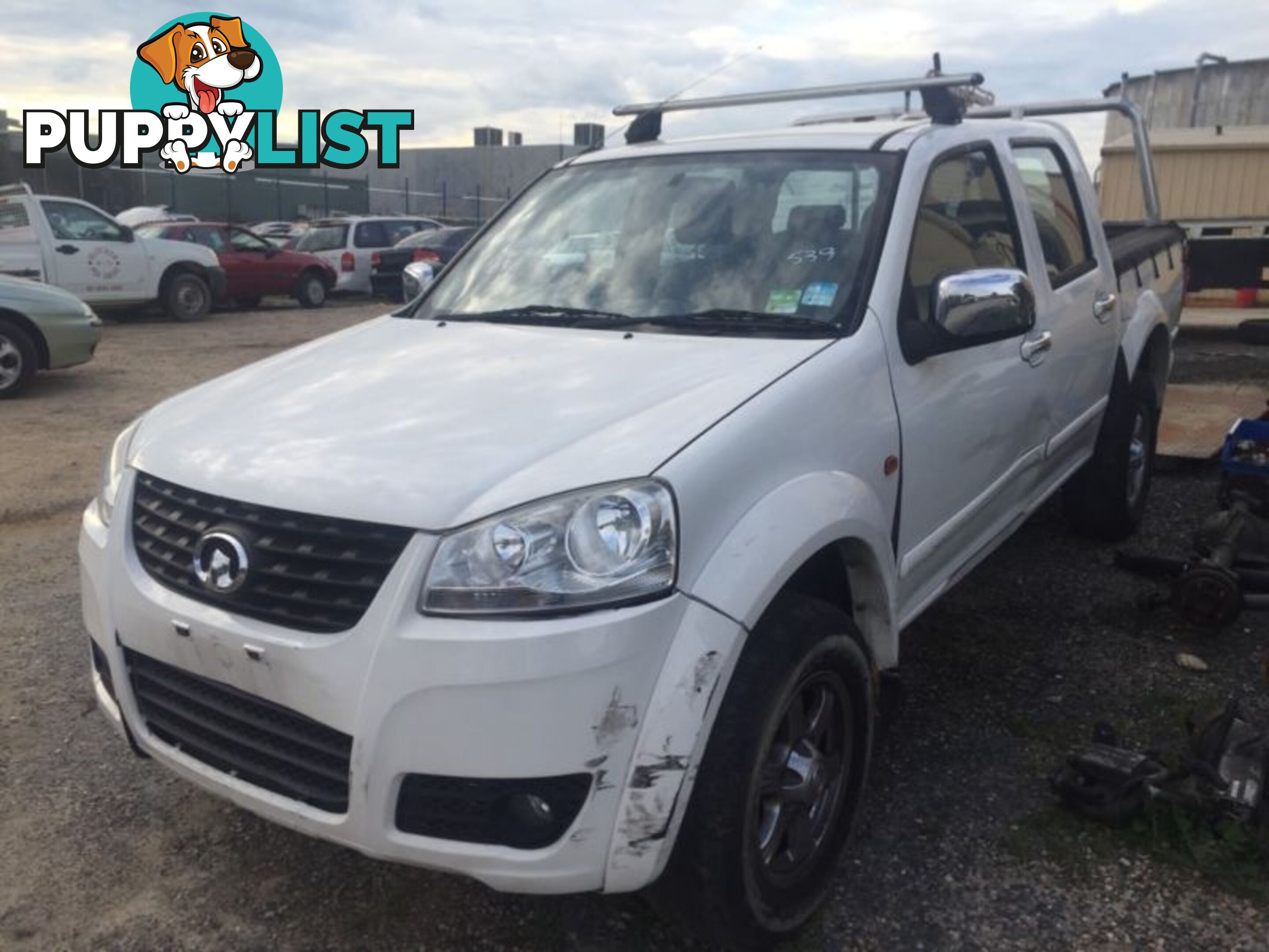 2013 GREAT WALL V200 (4x4) K2 DUAL CAB UTILITY