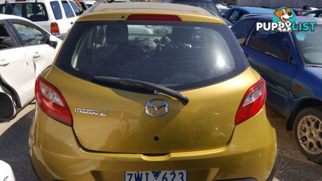 2007 Mazda 2 Golden colour Wrecking Now