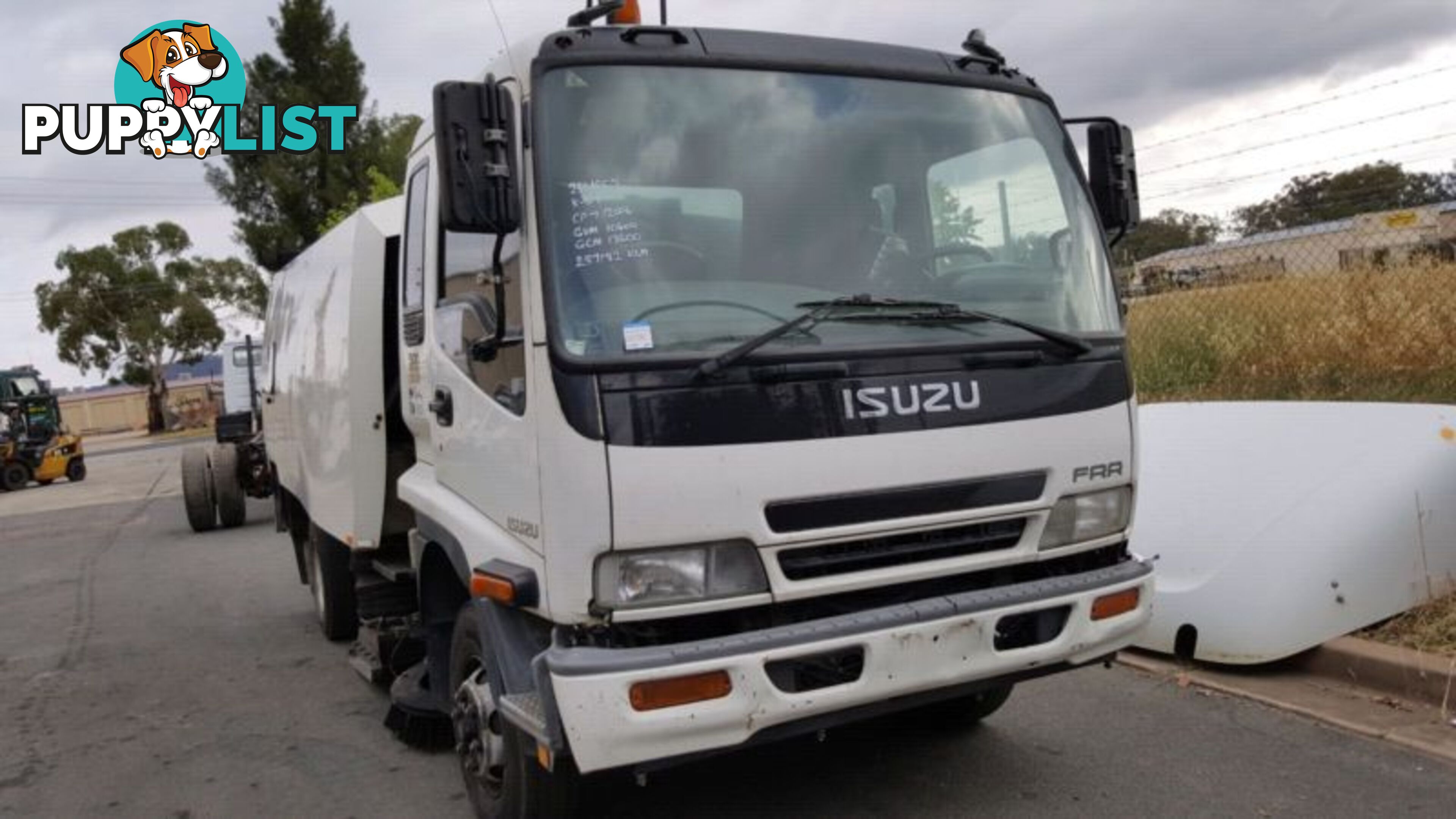 ISUZU Dual control 2004 Sweeper A6500 Wrecking Now