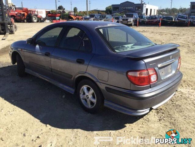 2002 Nissan Pulsar Sedan Wrecking Now