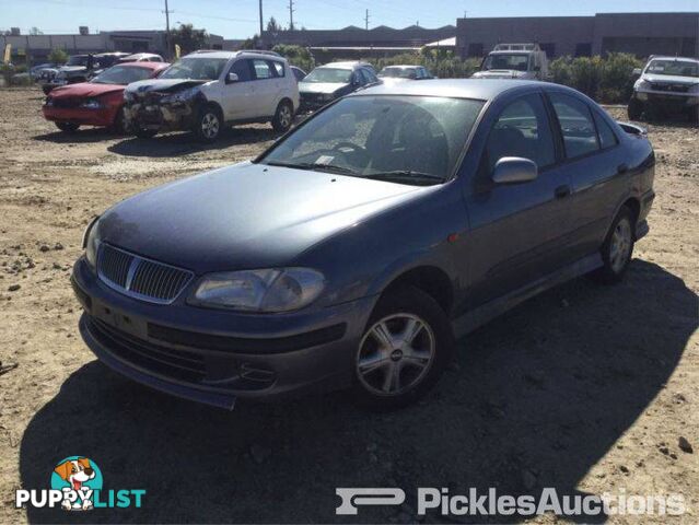 2002 Nissan Pulsar Sedan Wrecking Now