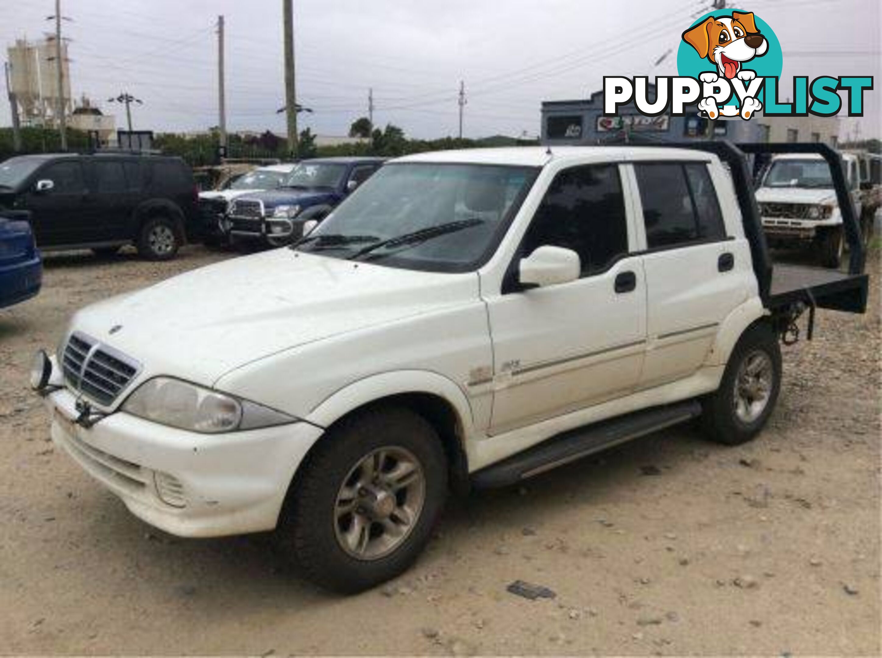 2005, Ssangyong Musso Dual Cab Chassis Wrecking Now