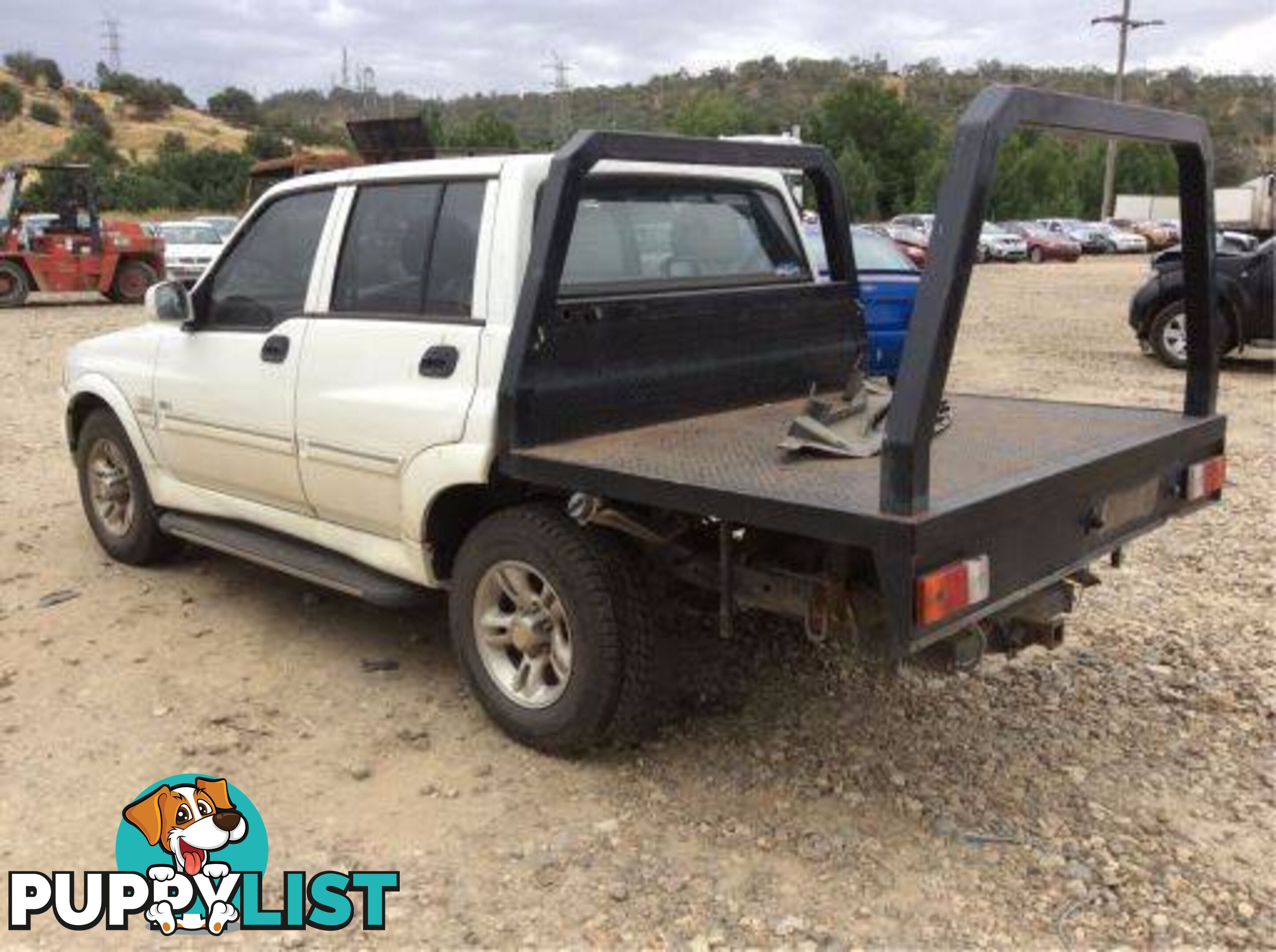 2005, Ssangyong Musso Dual Cab Chassis Wrecking Now