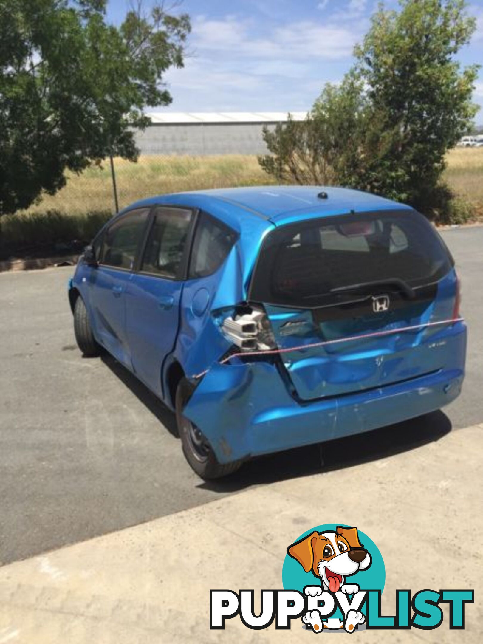 Honda Jazz now wrecking